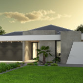 3D Renders Showing Dusk, Twilight, Night Lighting