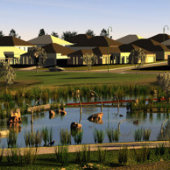 3D Renders for Parklands and Wetlands